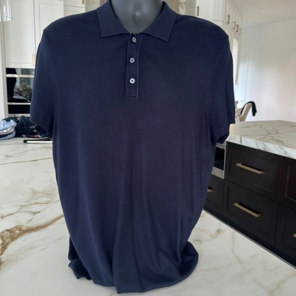 Zara knit polo 👕 L